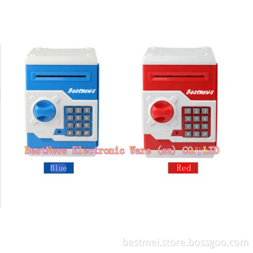 Electronic mini money safe bank